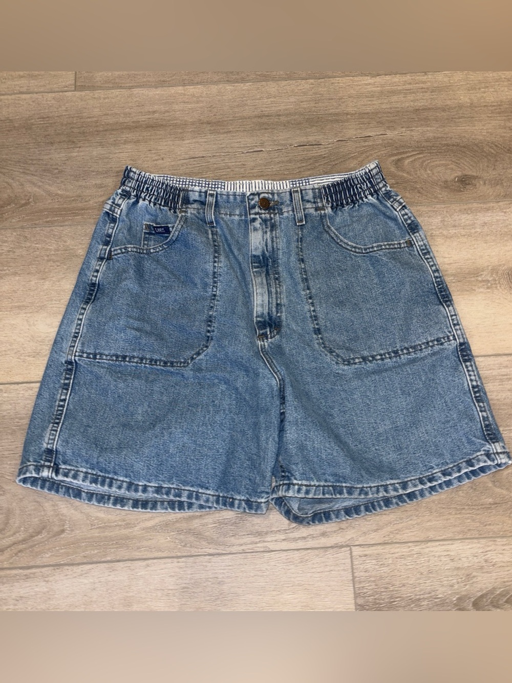 Vintage Lee super high waisted denim shorts
